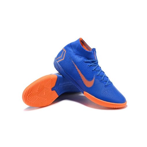 Nike Mercurial SuperflyX 6 Elite IC Heren - Blauw Oranje_3.jpg